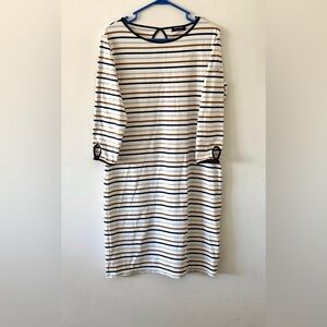 Saint James Breton Stripe UV Dress for Boat Beach or Casual, Size 12